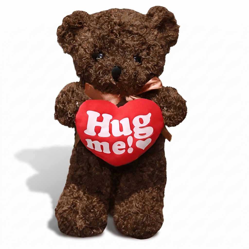 Stor björn gosedjur med hjärta Hug Me