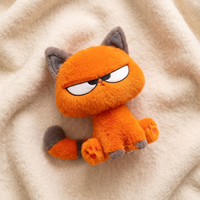 Gosedjur grinig katt orange kawaii
