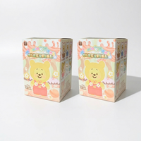 Labubu gosedjur Nalle Puh mysterybox 16 cm