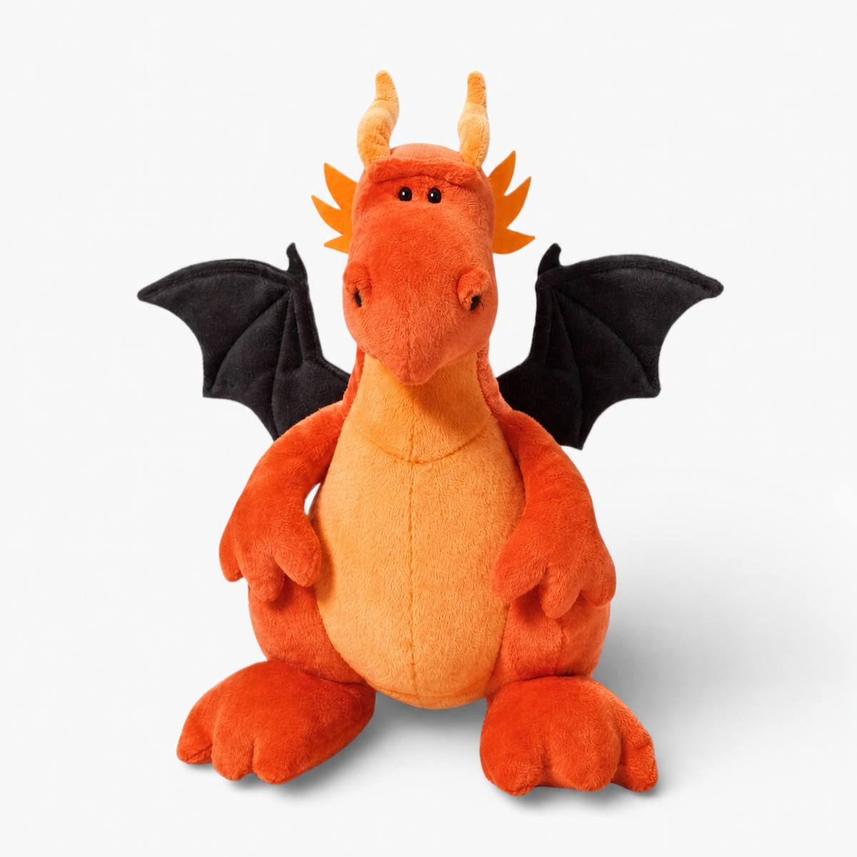 Gosedjur orange drake med svarta vingar