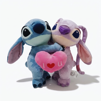 Gosedjur Angel och Stitch kärleksduo
