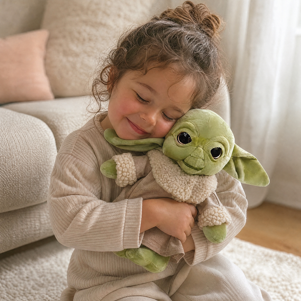 Gosedjur Baby Yoda med kappa