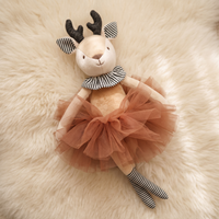 Gosedjur hind i orange tutu