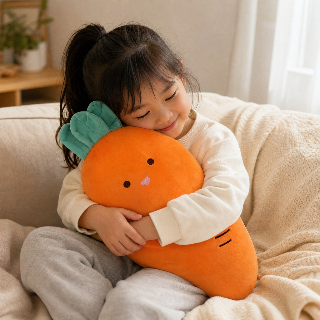 Gosedjur morot kawaii 55 cm
