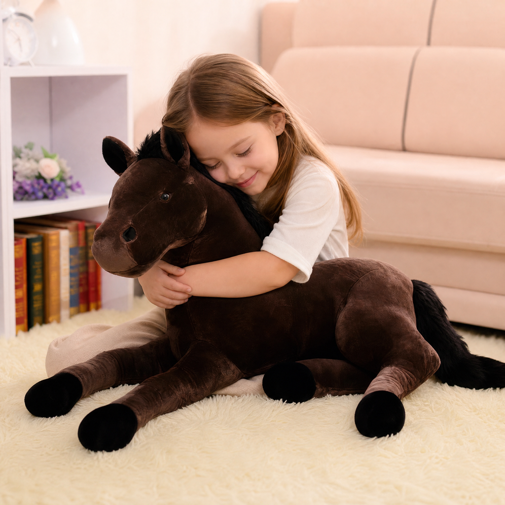 Gosedjur brun häst 65 cm