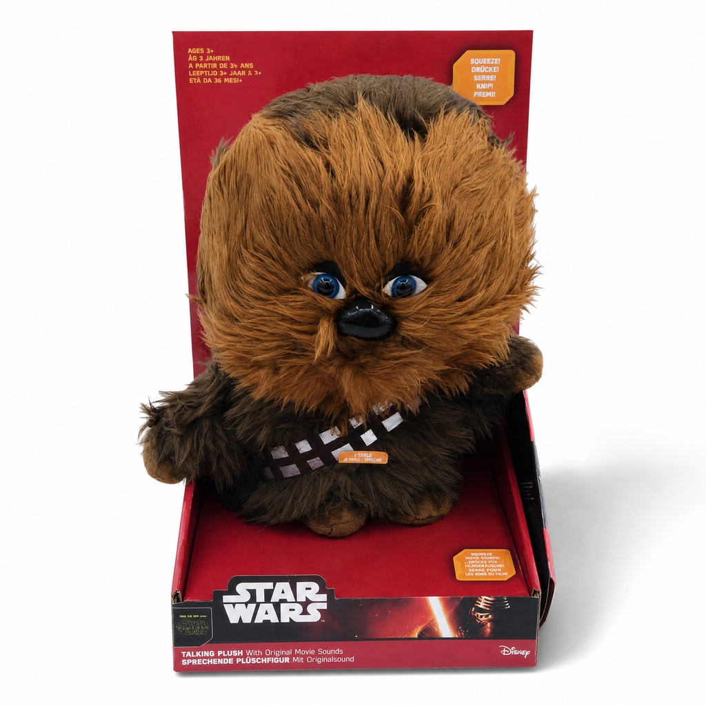 Gosedjur Chewbacca pratande Star Wars 30 cm