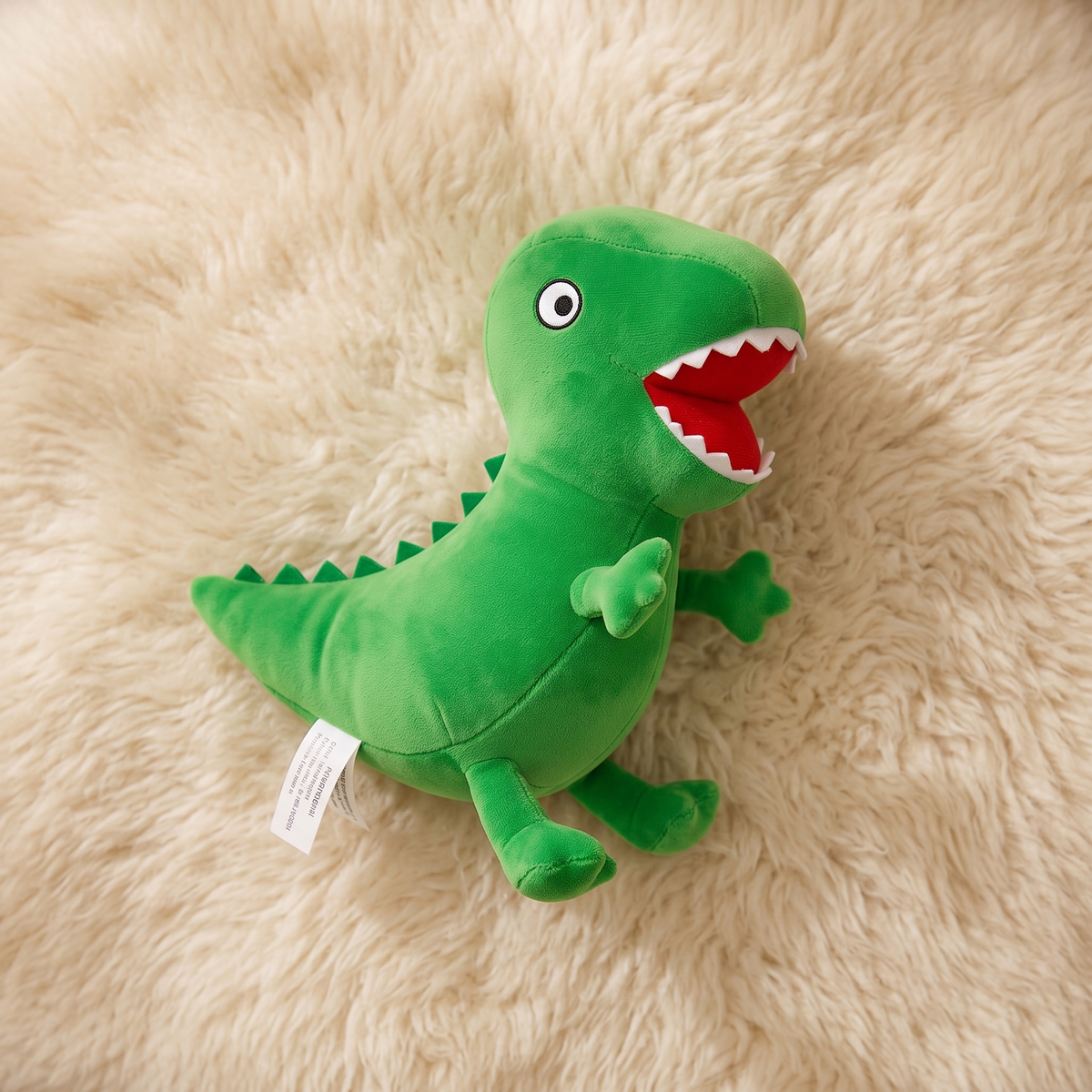 Gosedjur grön dinosaurie Georg Greta Gris 19 cm