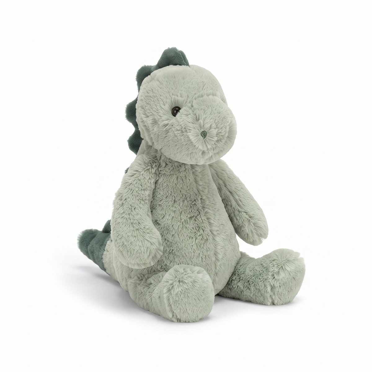 Gosedjur grön dinosaurie extra mjuk 22 cm