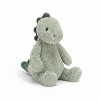 Gosedjur grön dinosaurie extra mjuk 22 cm