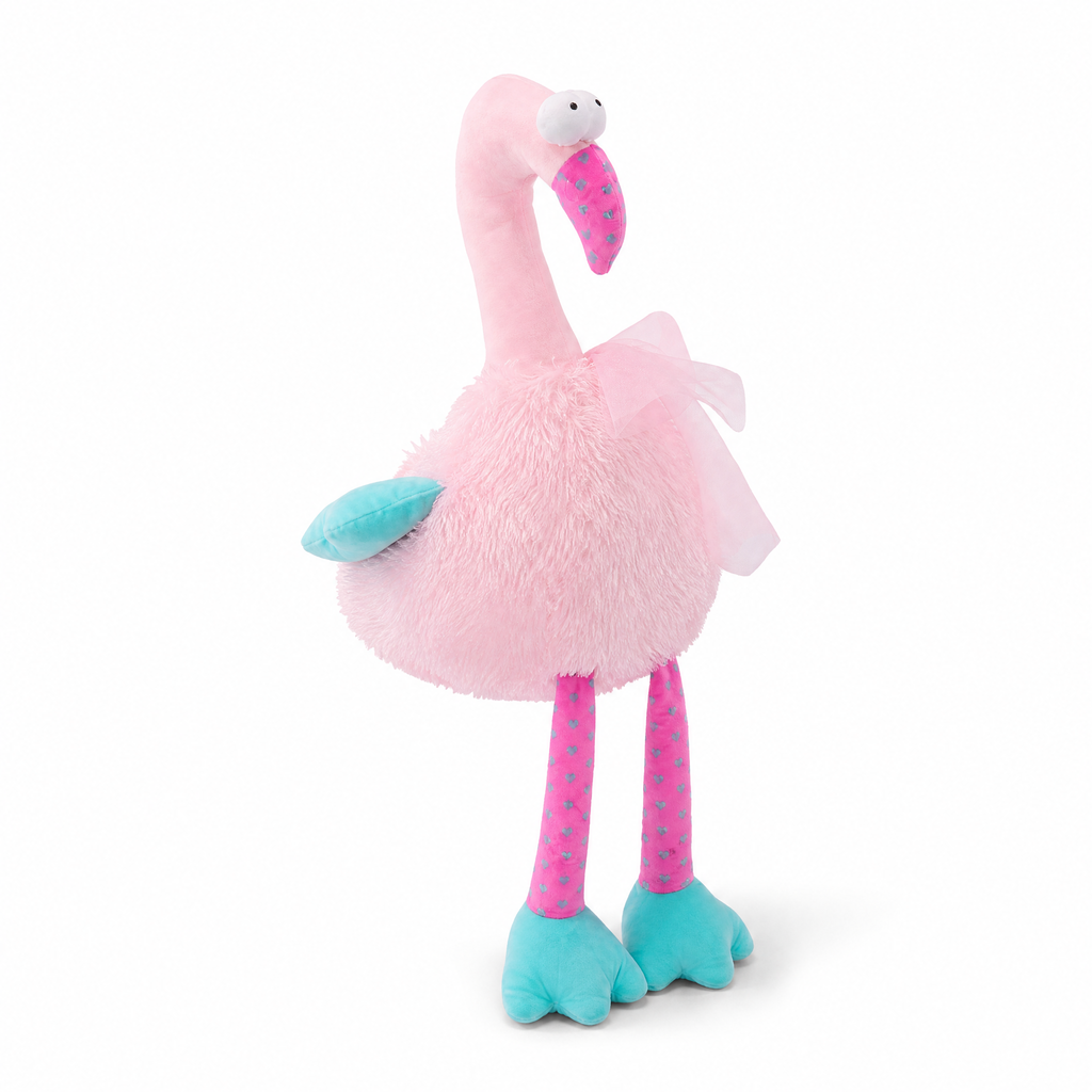Gosedjur flamingo färgglad