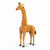 Gosedjur jättestor giraff realistisk