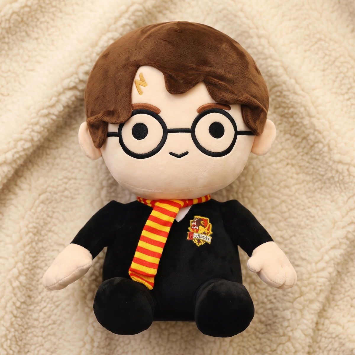 Gosedjur Harry Potter jättestor i trollkarlsklädnad