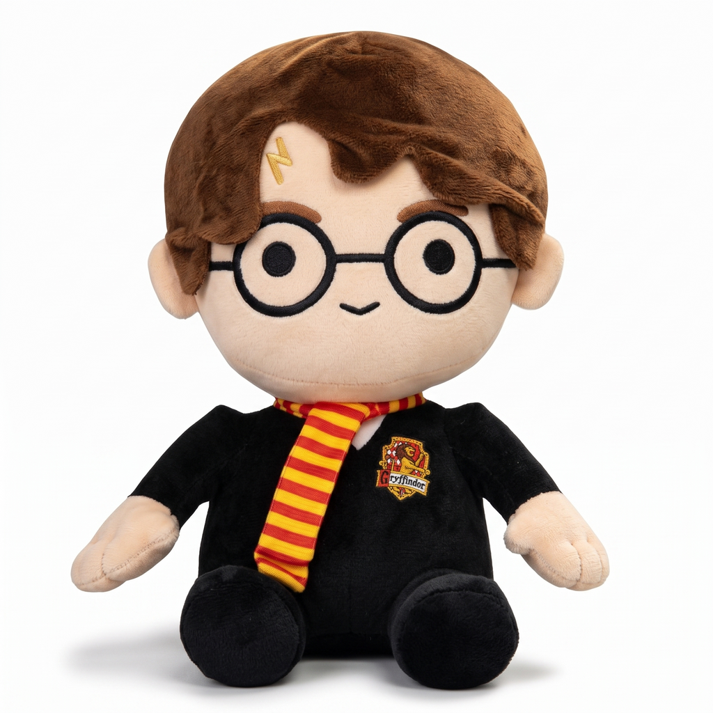 Gosedjur Harry Potter jättestor i trollkarlsklädnad