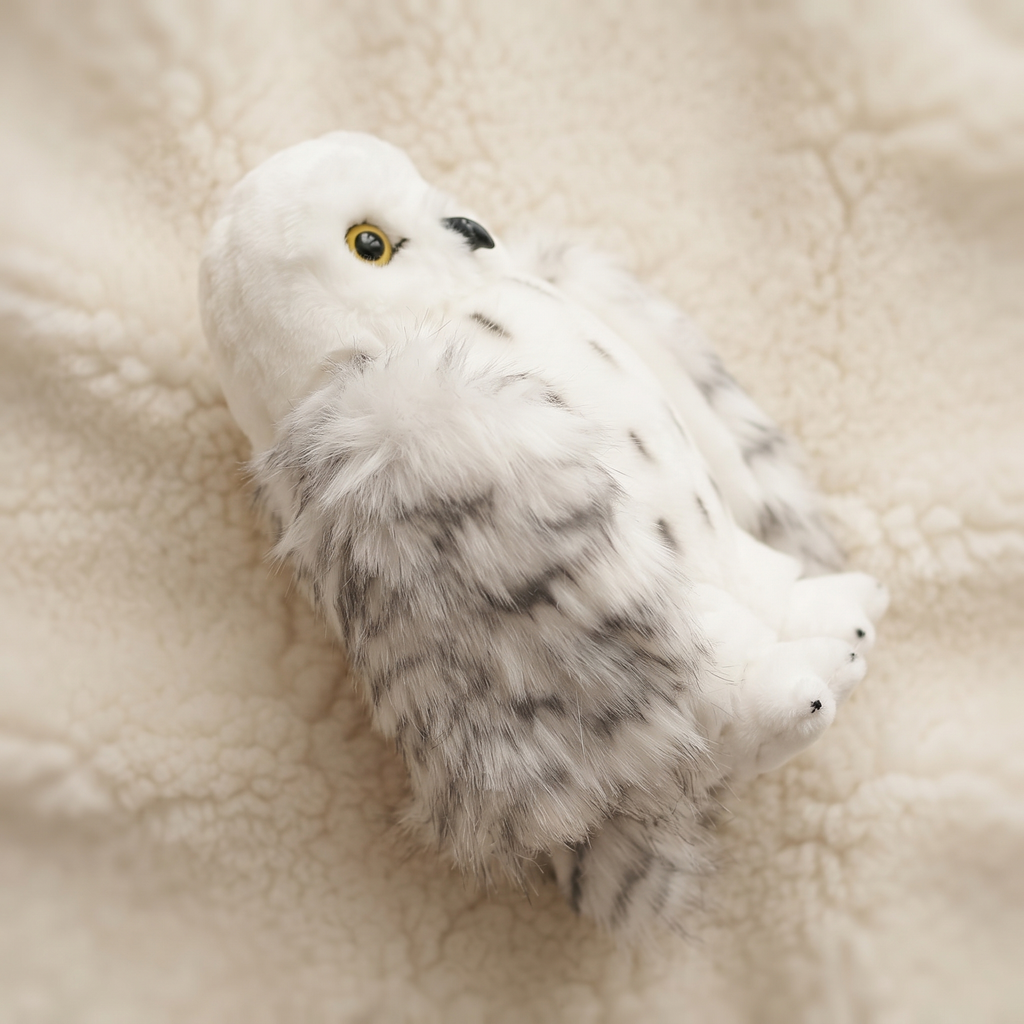 Gosedjur Hedwig vit uggla Harry Potter