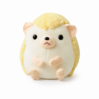 Gosedjur igelkott kawaii gul och beige