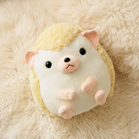 Gosedjur igelkott kawaii gul och beige