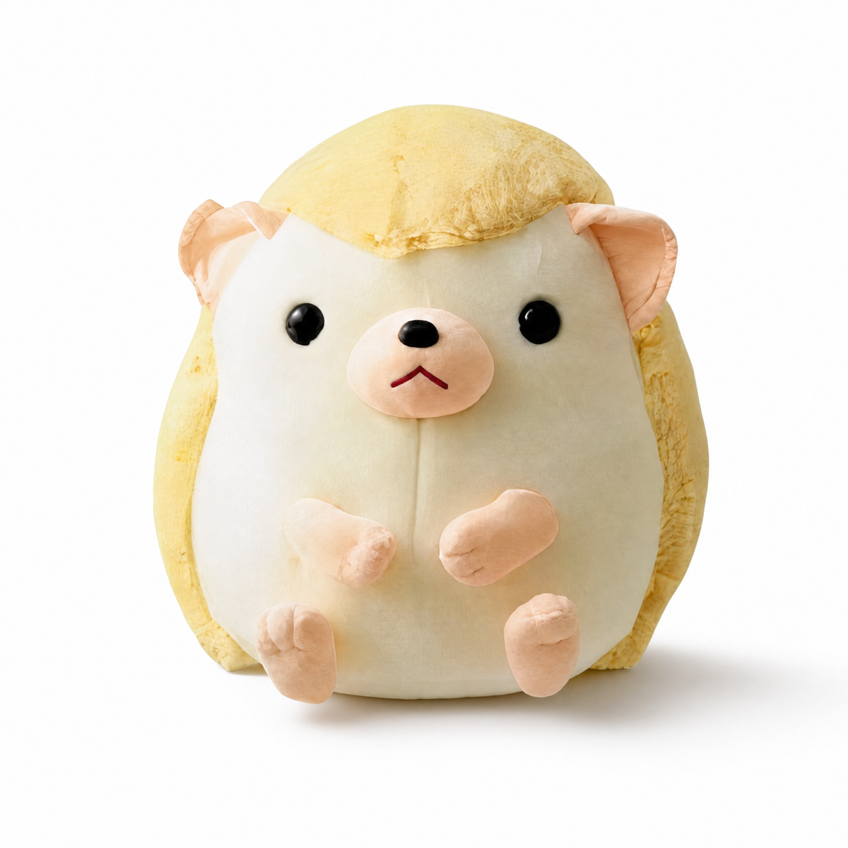 Gosedjur igelkott kawaii gul och beige