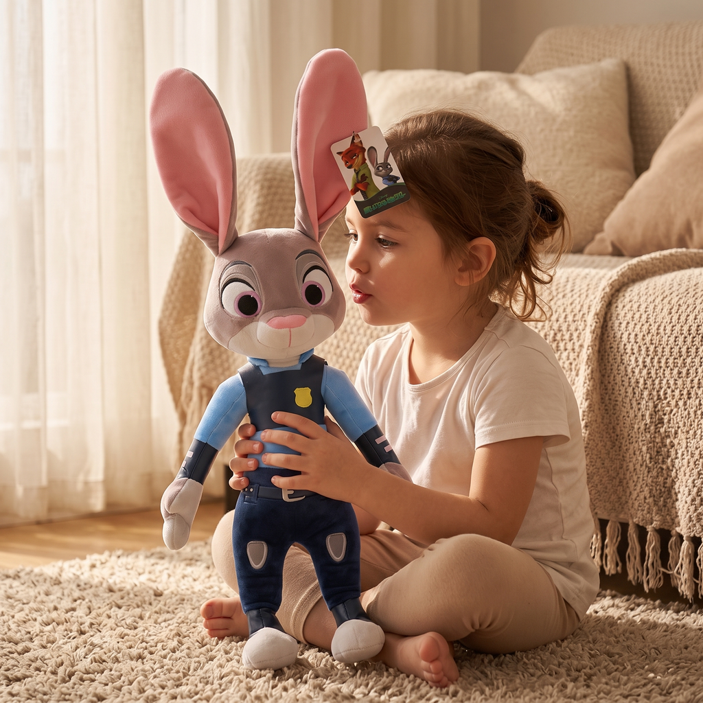Gosedjur Judy Zootopia i polisuniform