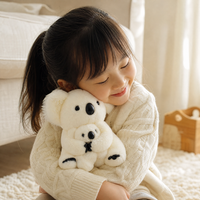 Gosedjur koala med unge 28 cm