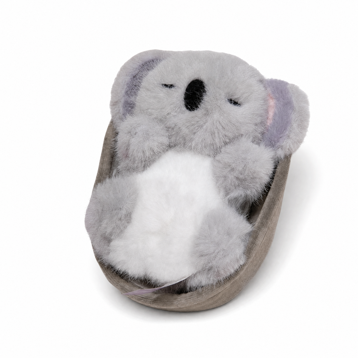 Gosedjur sovande koala med mysigt bo