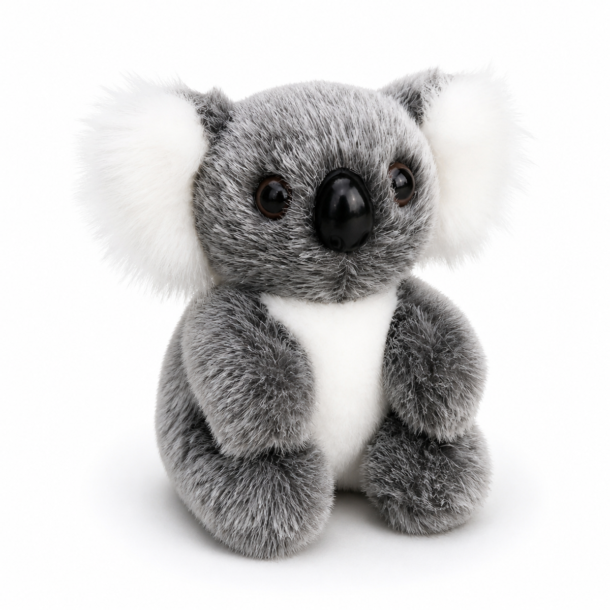 Gosedjur koala realistisk grå och vit