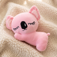 Gosedjur koala rosa 20 cm sovande ansikte
