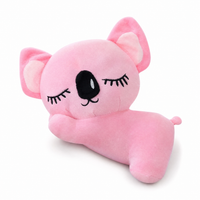 Gosedjur koala rosa 20 cm sovande ansikte