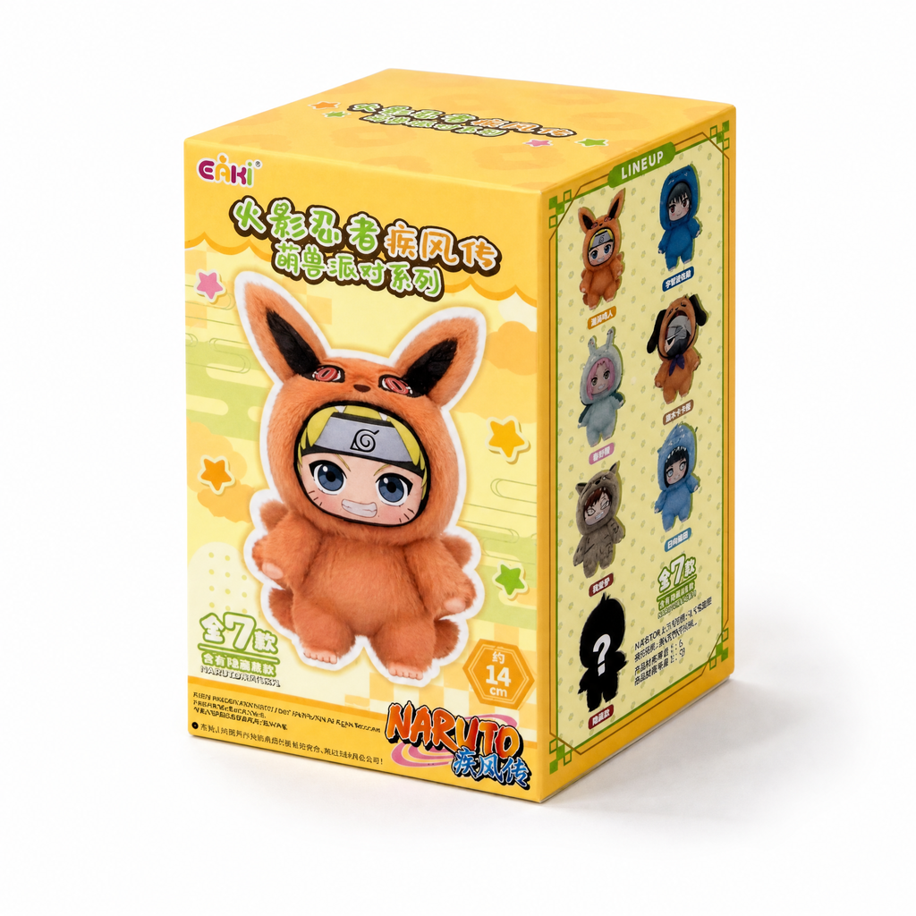 Gosedjur Labubu Naruto mysterybox