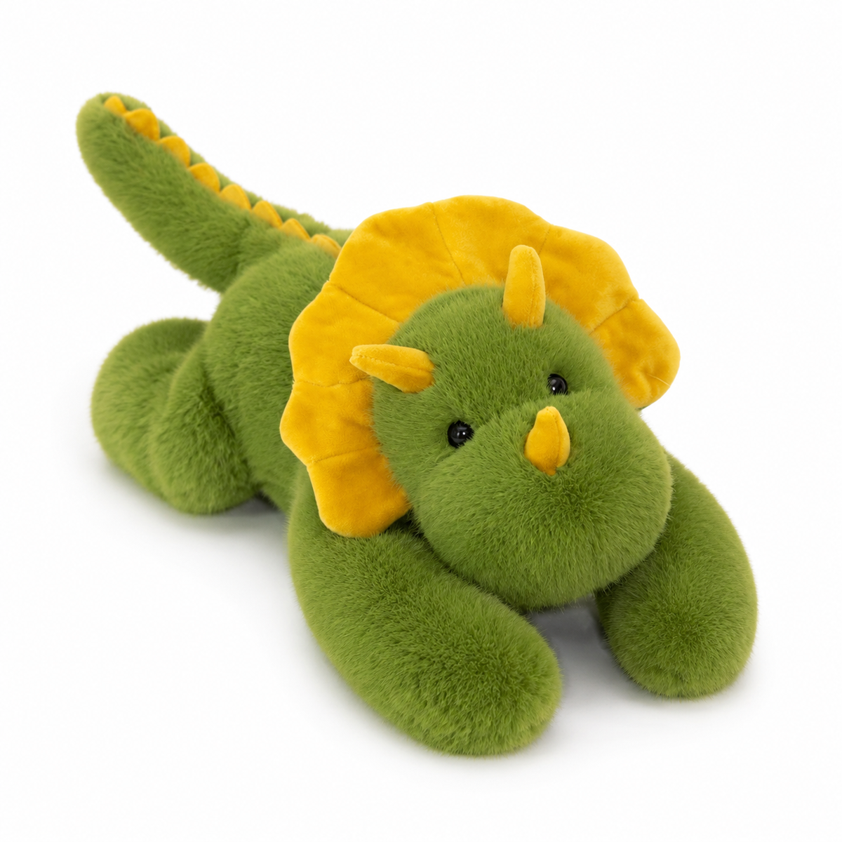 Tyngdgosedjur dinosaurie triceratops grön