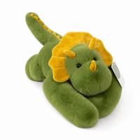 Tyngdgosedjur dinosaurie triceratops grön