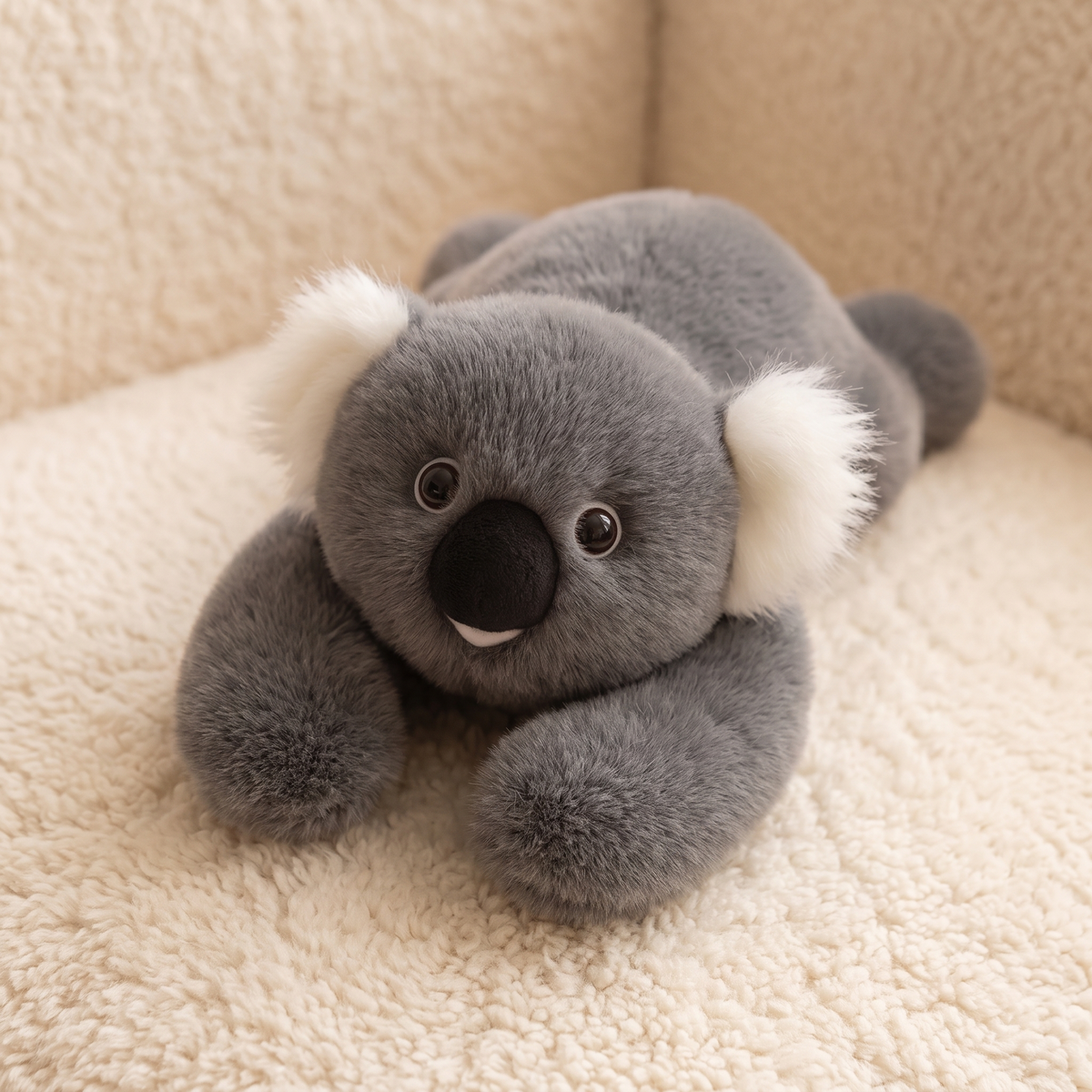Tyngdgosedjur grå koala lugnande