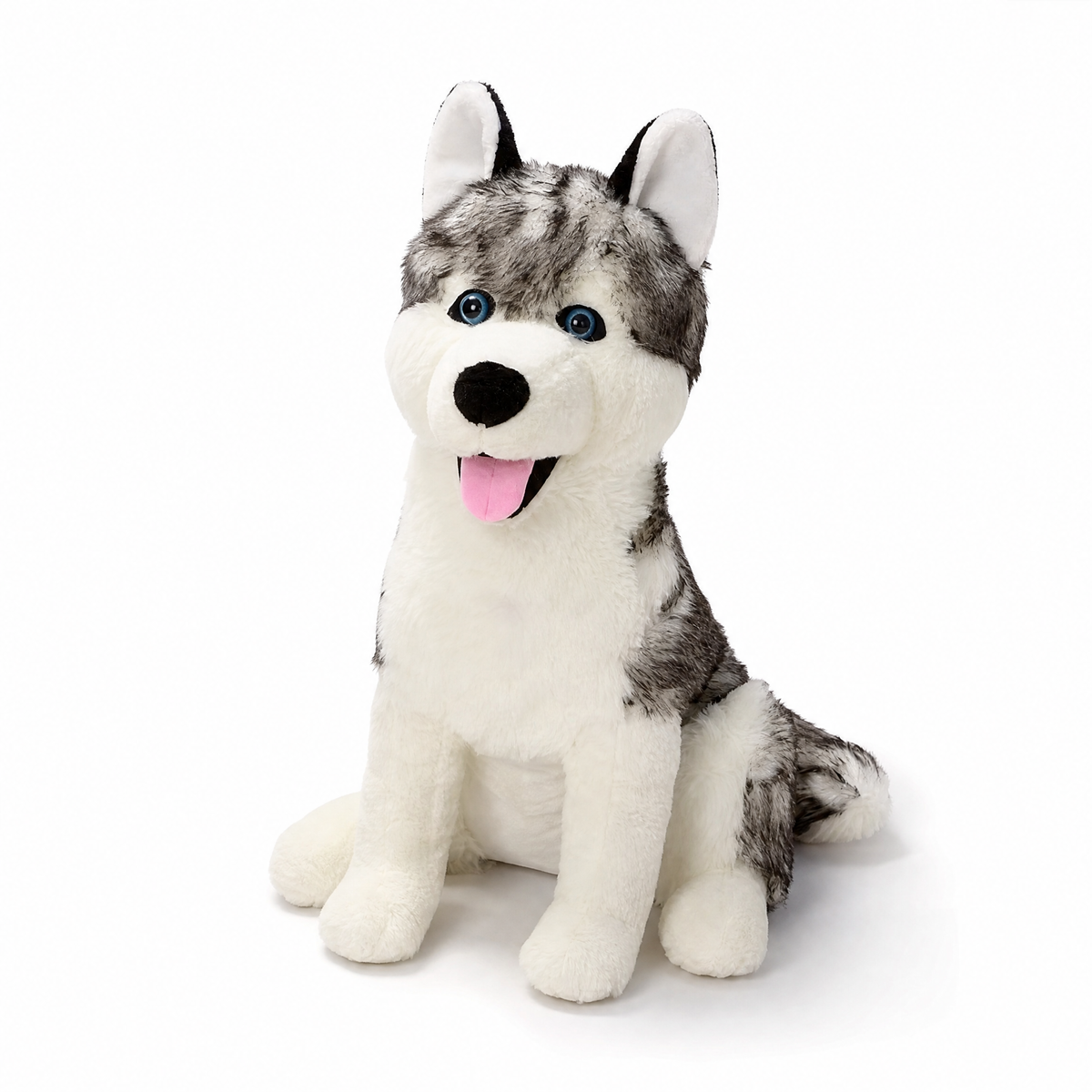 Gosedjur varg husky grå 53 cm