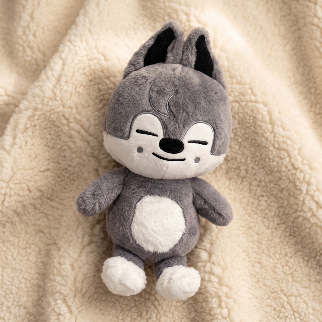 Gosedjur varg Wolf Chan SKZOO 50 cm