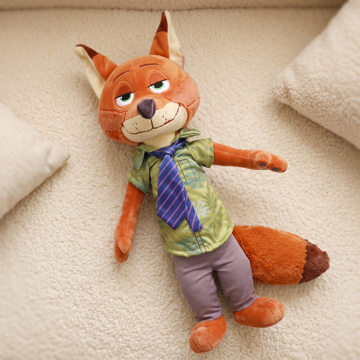 Gosedjur Nick Zootopia räv i kontorskläder