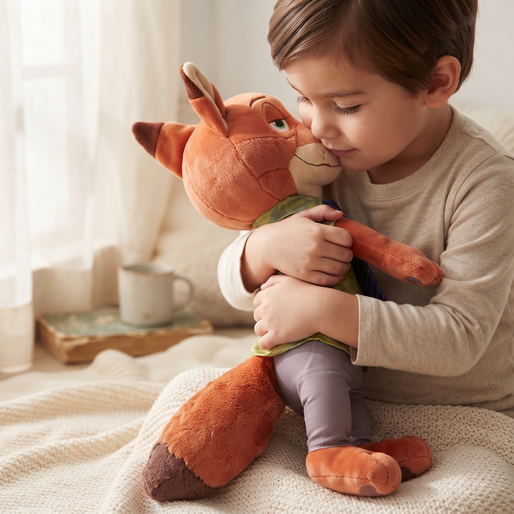 Gosedjur Nick Zootopia räv i kontorskläder