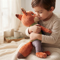 Gosedjur Nick Zootopia räv i kontorskläder