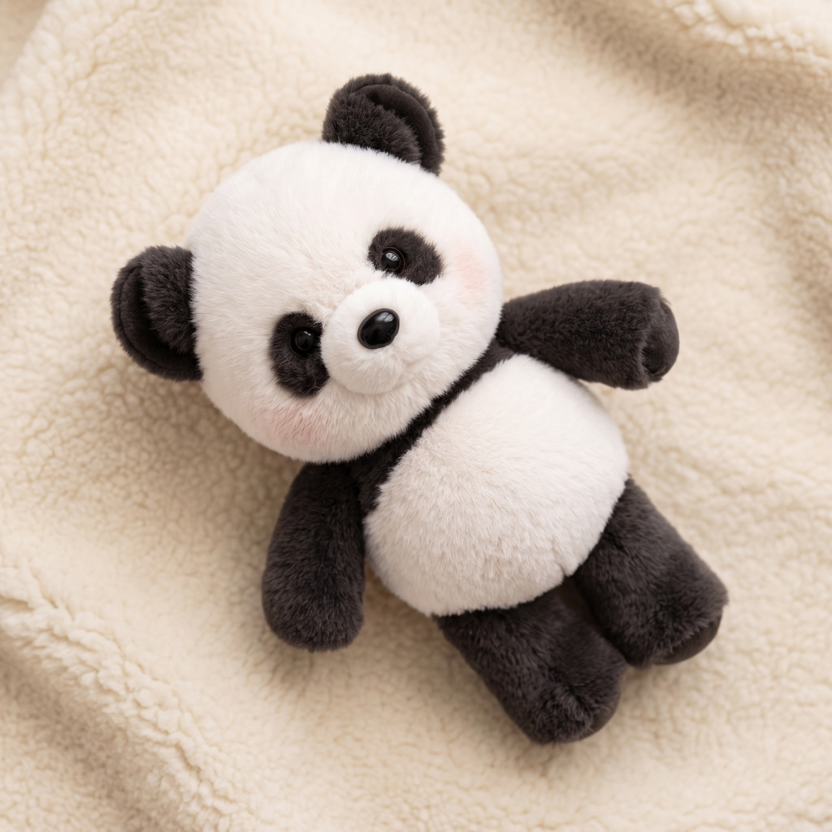 Gosedjur springande panda utan batteri 45-60 cm