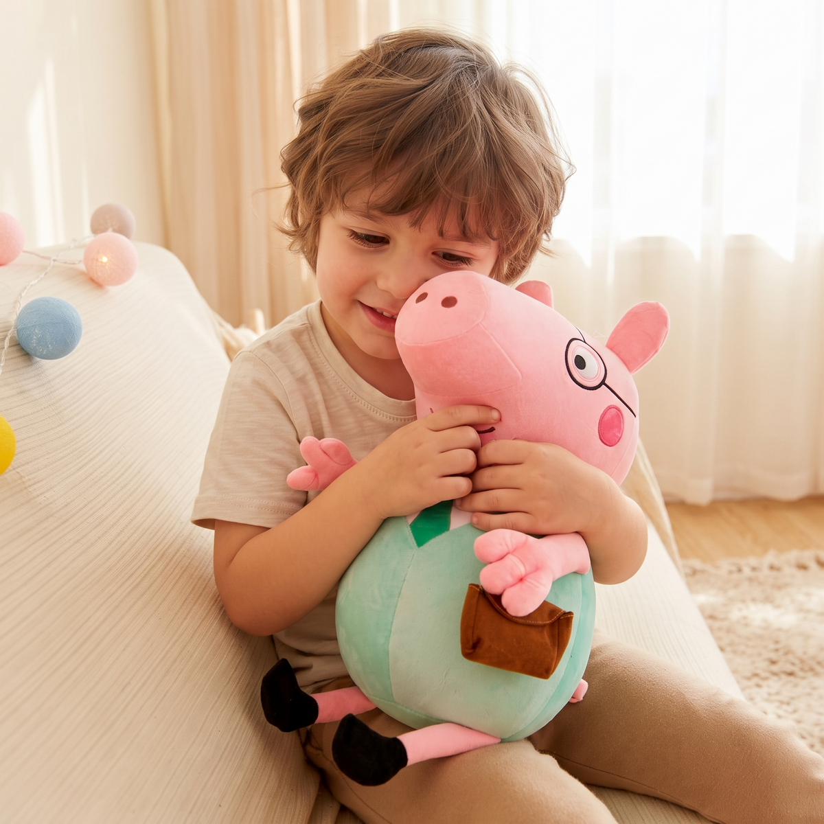 Gosedjur Pappa Gris Greta Gris 25 cm