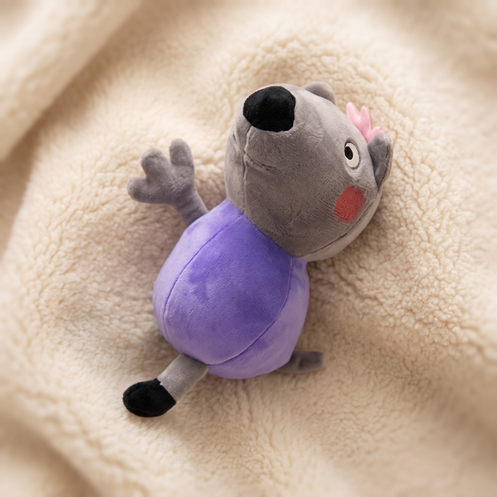 Gosedjur Greta Gris Danny Hund 19 cm