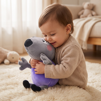 Gosedjur Greta Gris Danny Hund 19 cm