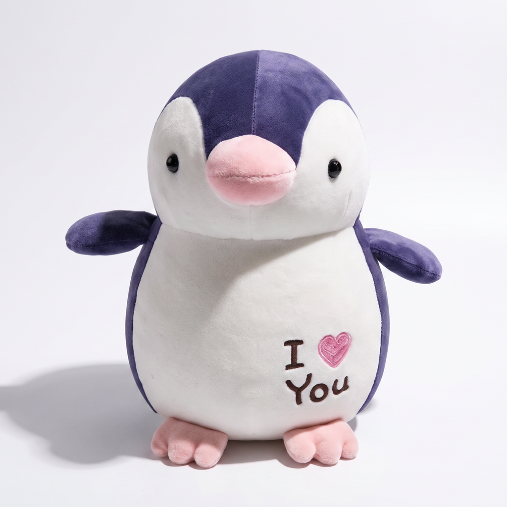Gosedjur pingvin I Love You