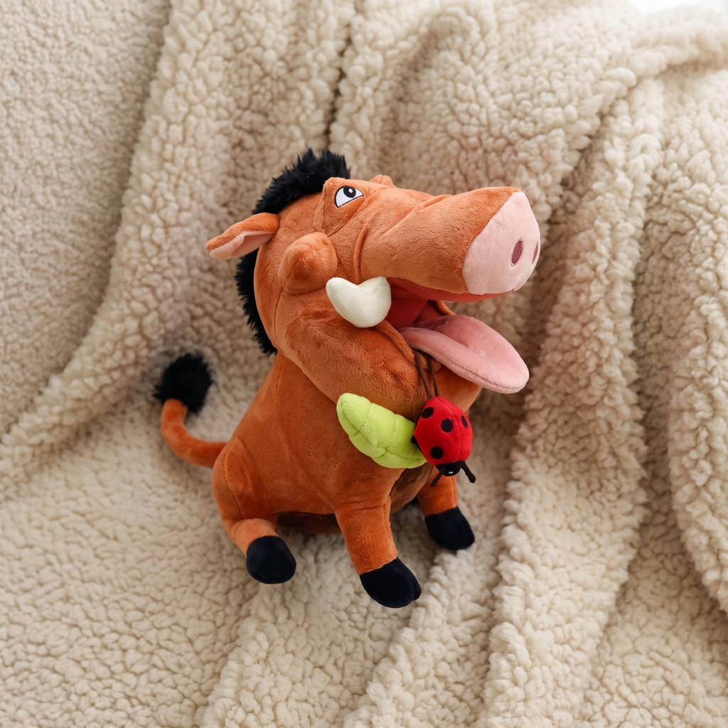 Gosedjur Pumbaa Lejonkungen 37 cm