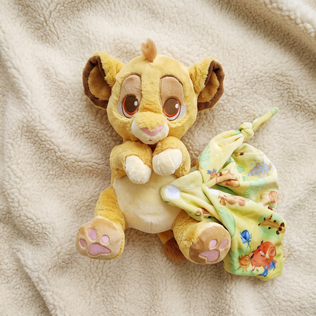 Gosedjur Simba med avtagbar filt