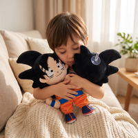 Gosedjur Son Goku Dragon Ball med sugkopp