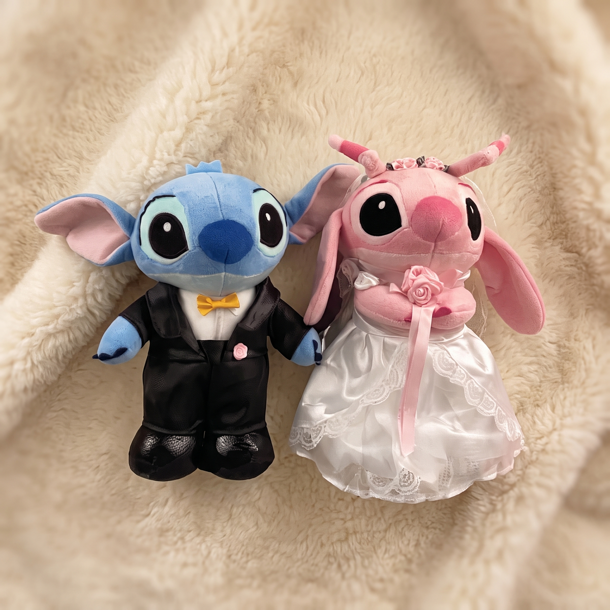 Gosedjur Stitch Disney brudpar Stitch och Angel