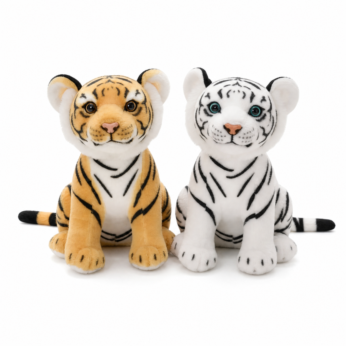 Gosedjur tigerunge realistisk 23 cm