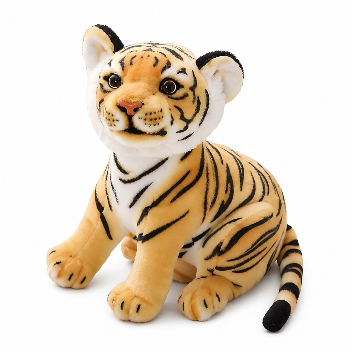 Gosedjur tigerunge realistisk 23 cm