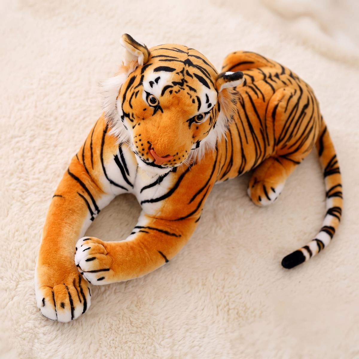 Gosedjur tiger kudde jättestor bekväm