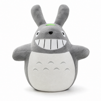 Gosedjur jättestor Totoro stort leende