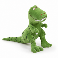 Gosedjur tyrannosaurus grön T-rex söt